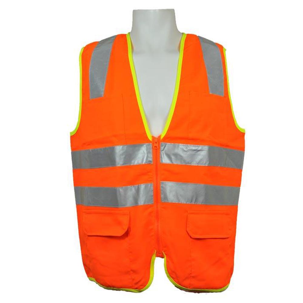 3A Safety - ANSI Certified Safety Vest with Contrasting Outline