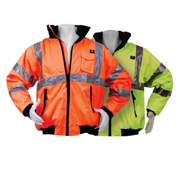 Waterproof Thermal Safety Jacket | 3 Season Hi Vis Coat