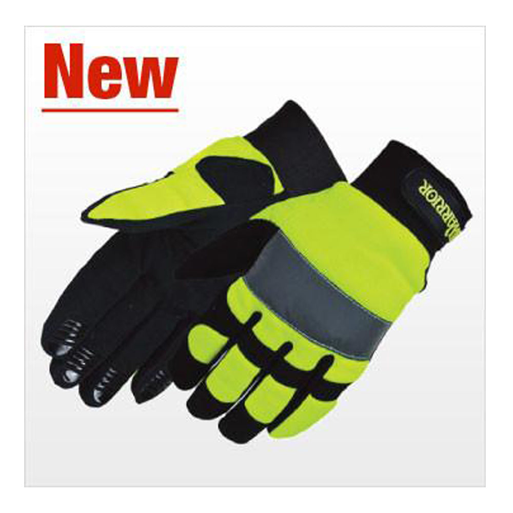 3A Safety - Warrior Mechanic Hi-Viz Glove-eSafety Supplies, Inc