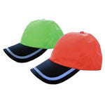 High Visibility Ball Caps Lime Color-eSafety Supplies, Inc