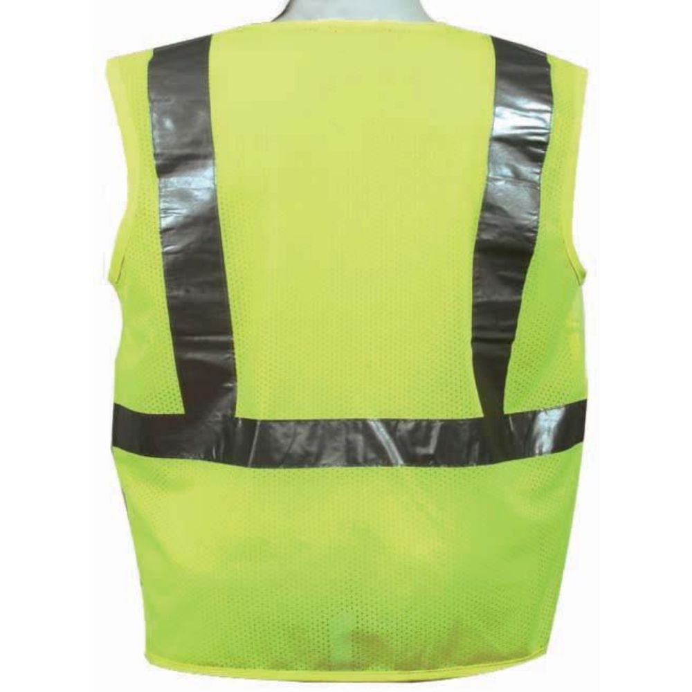 3A Safety - ANSI Certified Safety Vest - fabric front/mesh back-eSafety Supplies, Inc