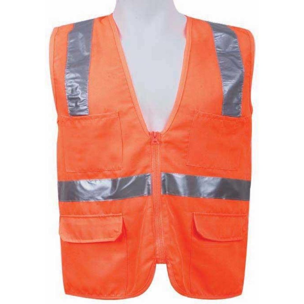 3A Safety - ANSI Certified Safety Vest - fabric front/mesh back-eSafety Supplies, Inc