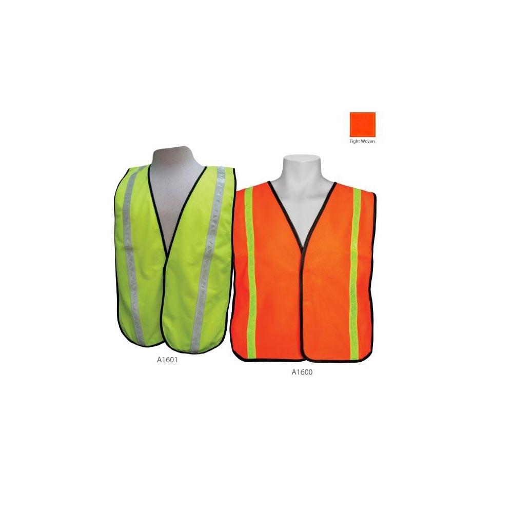 3A Safety All-Purpose Tight Mesh Safety Vest 1" Vertical Stripe