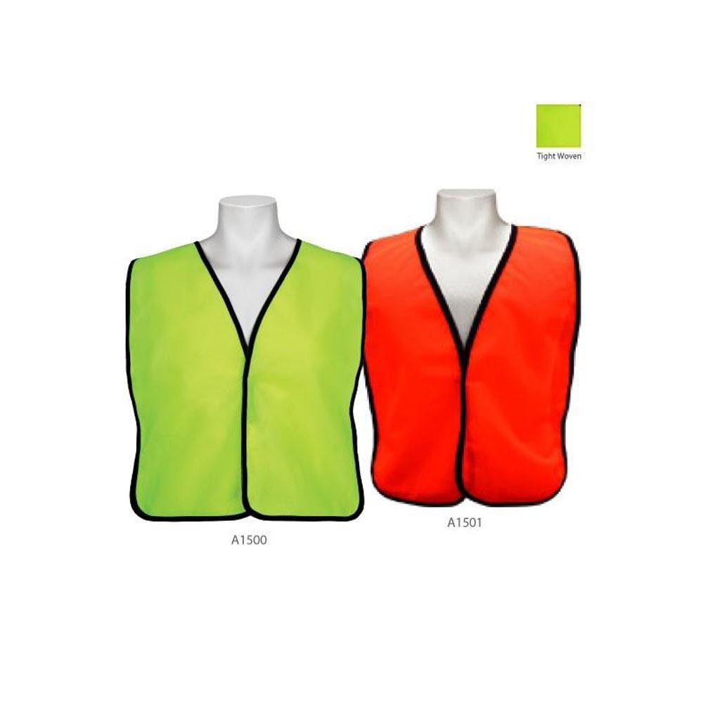 3A Safety All-Purpose Tight Mesh Safety Vest No Stripe-eSafety Supplies, Inc