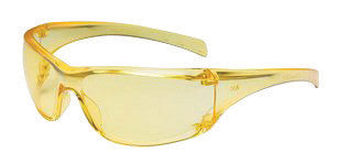 3M Virtua AP Safety Glasses With Clear Frame And Amber Polycarbonate Anti-Scratch Hard Coat Lens-eSafety Supplies, Inc