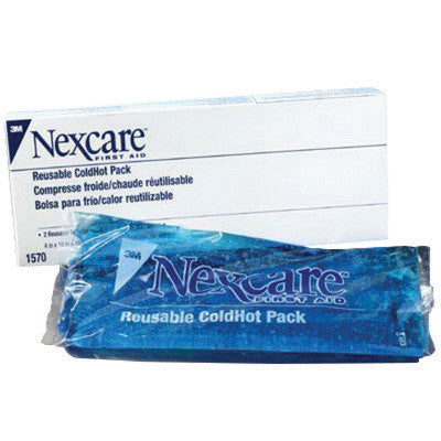 3M 4" X 10" Nexcare Reusable Gel Cold or Hot Pack With Cover (2 Per Box)-eSafety Supplies, Inc