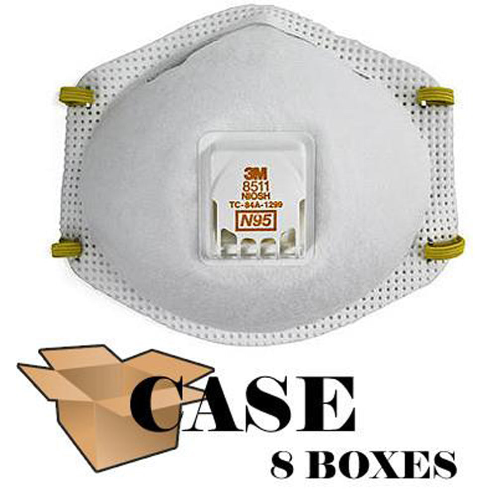 3M - 8511 Particulate Respirator Mask - Case