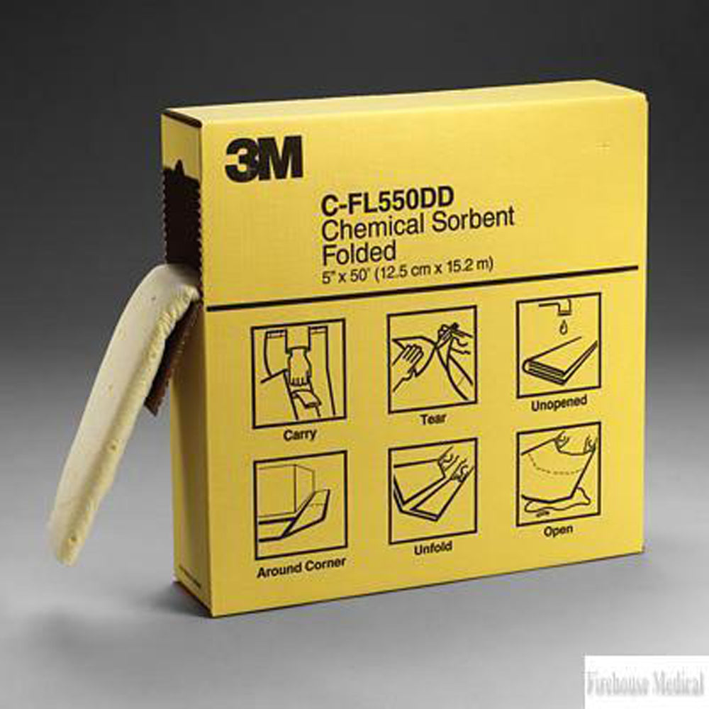 3M Folded High Capacity Chemical Sorbent-eSafety Supplies, Inc