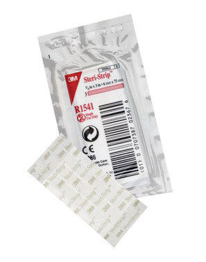 3M 1/4" X 3" Steri-Strip Reinforced Skin Closure