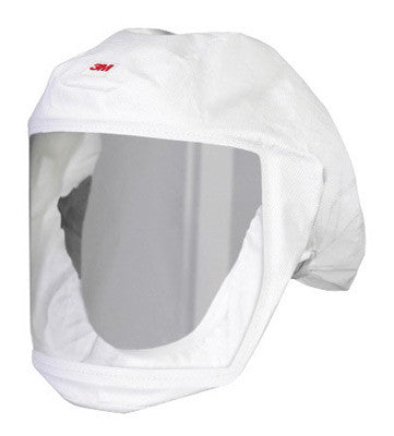 3M™ Medium/Large Polypropylene S-Series Versaflo™ White Headcover With Integrated Head Suspension-eSafety Supplies, Inc