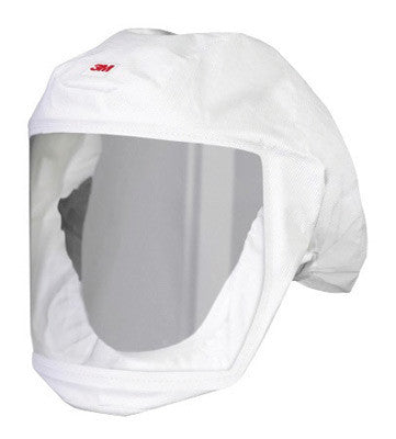 3M™ Small/Medium Fabric S-Series Versaflo™ White General Purpose Headcover With Integrated Head Suspension-eSafety Supplies, Inc