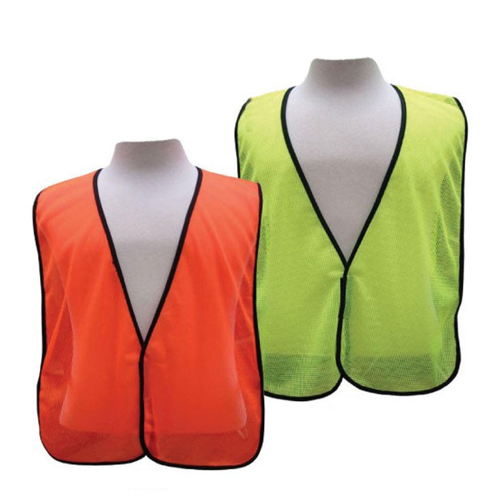 3A Safety All-Purpose Mesh Hi Vis Vest No Stripe-eSafety Supplies, Inc