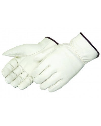 Grain cowhide driver - straight thumb Gloves - Dozen-eSafety Supplies, Inc