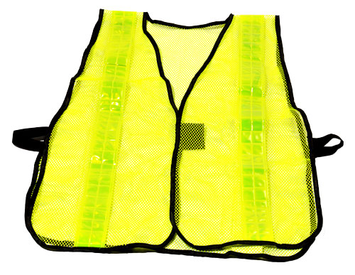Hi-Vis Lime Safety Mesh Vest-eSafety Supplies, Inc