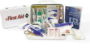 First Aid Kit - #10 Man Steel-eSafety Supplies, Inc