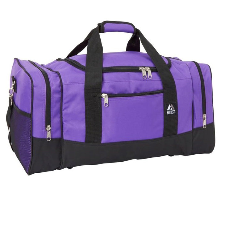 Everest Luggage Sporty Gear Bag - Large - Purple-eSafety Supplies, Inc