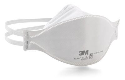 3M Aura Particulate Respirator 9210+ N95 (20 Disposable Particulate Respirators - Pack)-eSafety Supplies, Inc