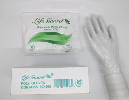 Poly Gloves - Plastic, Polyethylene Disposable Gloves - Case-eSafety Supplies, Inc