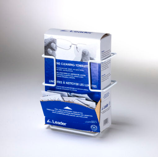 Rack'Em Racks-Lens Cleaning Towelette or Disposable Glove Dispenser