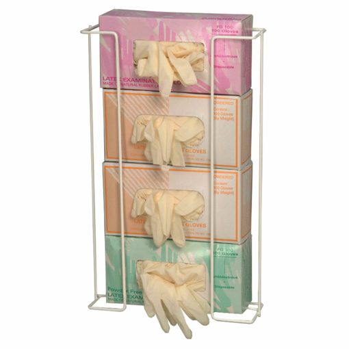 Rack'Em Racks-“Space Saver” 4 Box Exam Glove Dispenser-eSafety Supplies, Inc