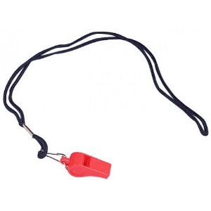 Stansport 233 Plastic Whistle with Lanyard-eSafety Supplies, Inc