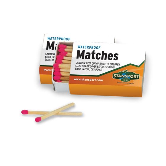 Waterproof Matches ƒ?? 2 Per Pkg-eSafety Supplies, Inc