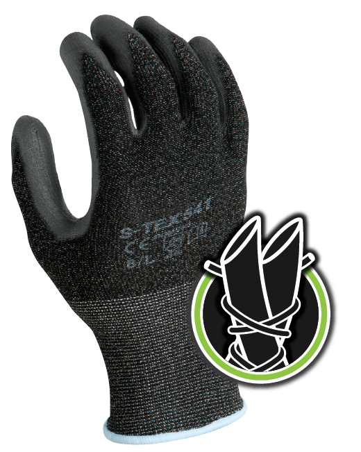 Showa Best - S-TEX 541 Cut Resistant Hagane Coil Fibre Work Gloves - ANSI Cut Level 4