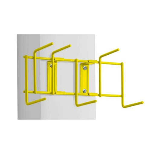 Rack'Em Racks-Yellow 10″ Utility / Sanitation Rack-eSafety Supplies, Inc