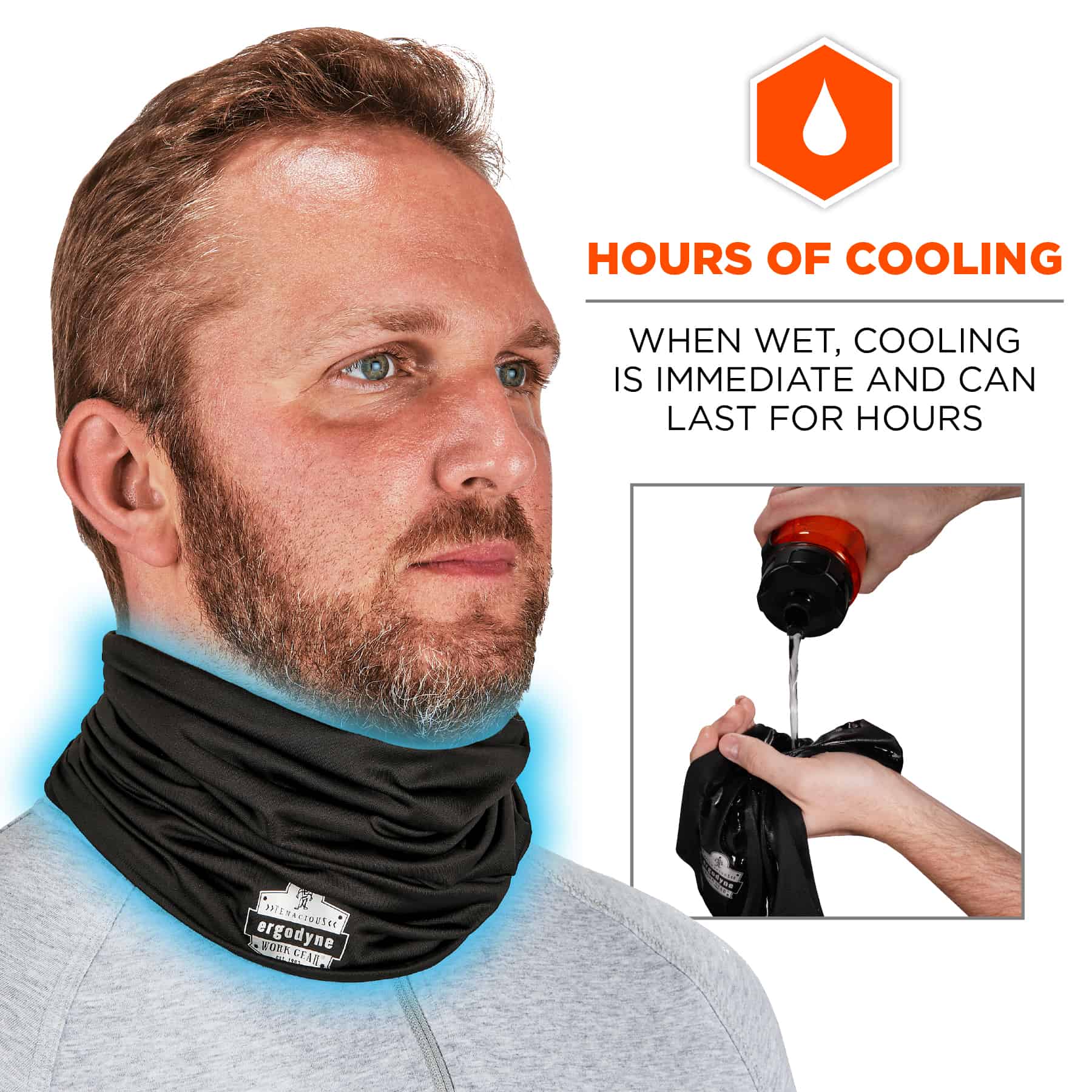 Chill-Its® 6487 Cooling Multi-Band-eSafety Supplies, Inc