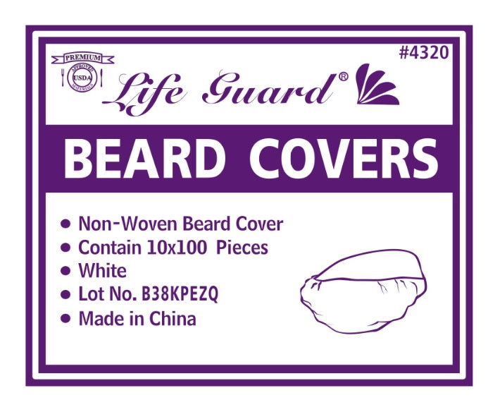 Life Guard - Beard Covers - Case-eSafety Supplies, Inc