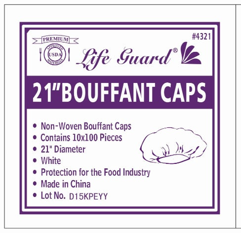 Life Guard- Bouffant Cap Case-eSafety Supplies, Inc