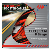 Lifeline AAA 12'/8G Booster Cables-eSafety Supplies, Inc