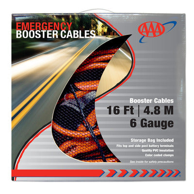 Lifeline AAA 16'/6G Booster Cables-eSafety Supplies, Inc