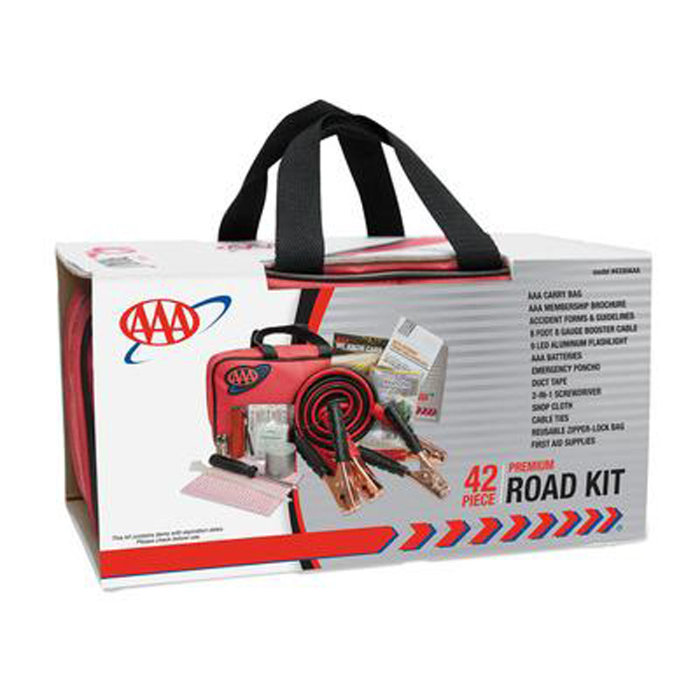 LIFELINE- AAA 42 Piece Emergency Road Assistance Kit