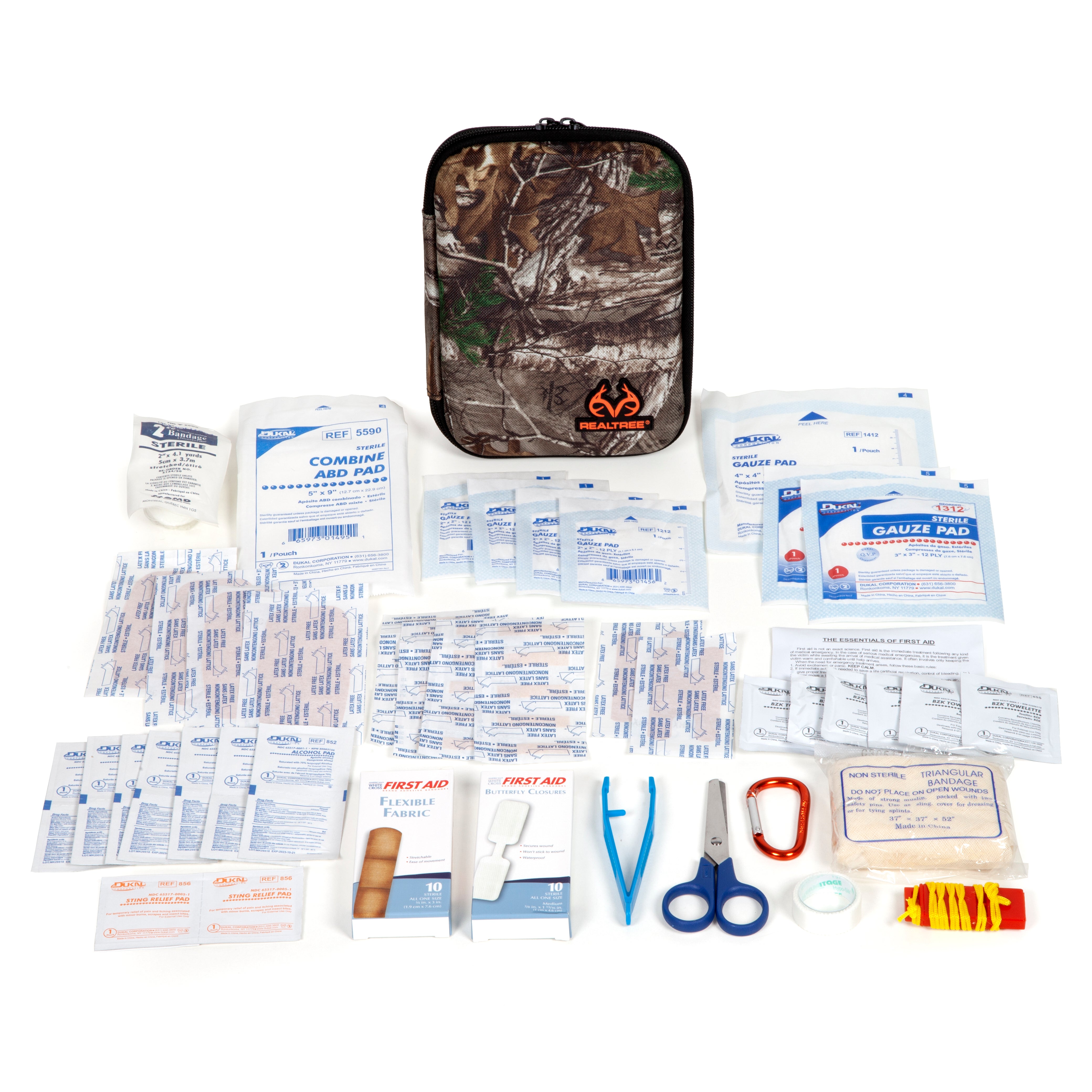 Realtree Large HardShell Foam First Aid Kit 85 Piece