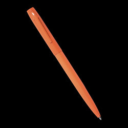 RITE IN THE RAIN- ORANGE METAL CLICKER PEN – Black Ink-eSafety Supplies, Inc