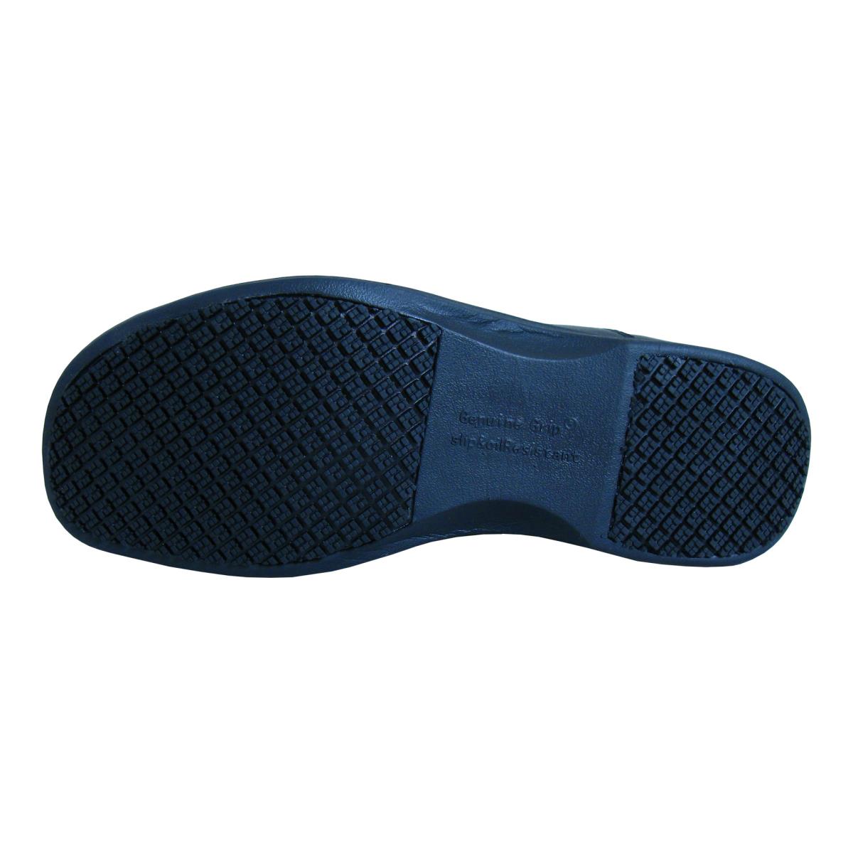 Genuine Grip Footwear- 470 Black Women's Slip On Shoe-eSafety Supplies, Inc