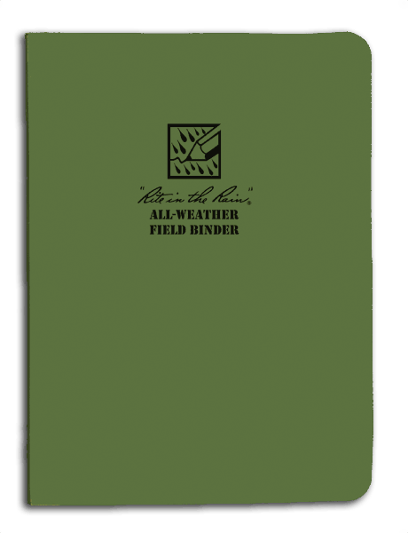Tactical Field Ring Binder 5 5/8" x 7 1/2"