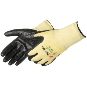 Kevlar/Black nitrile coated Gloves