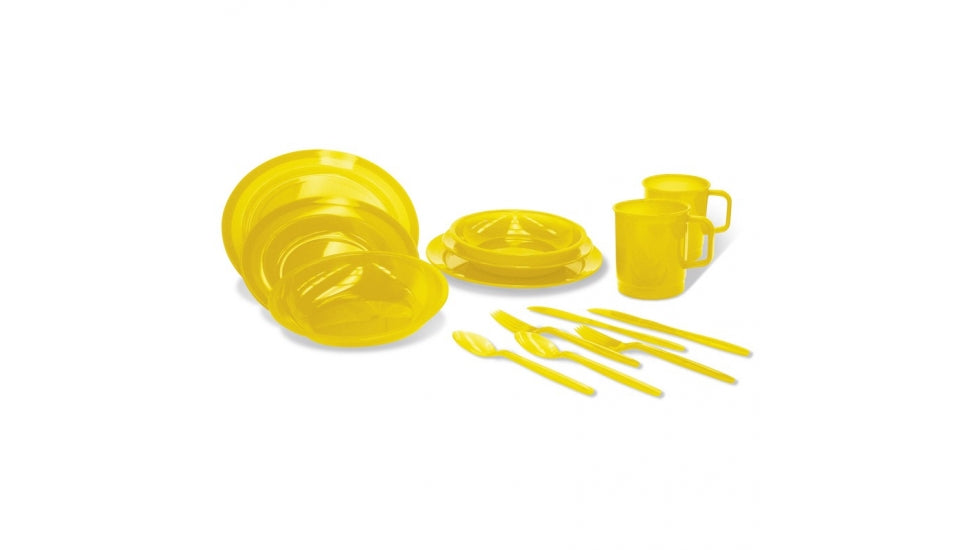 Polyware Set- 2 Party - Yellow-eSafety Supplies, Inc