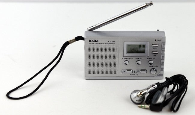 Kaito KA208 Mini size AM/ FM radio with LCD digital display-eSafety Supplies, Inc