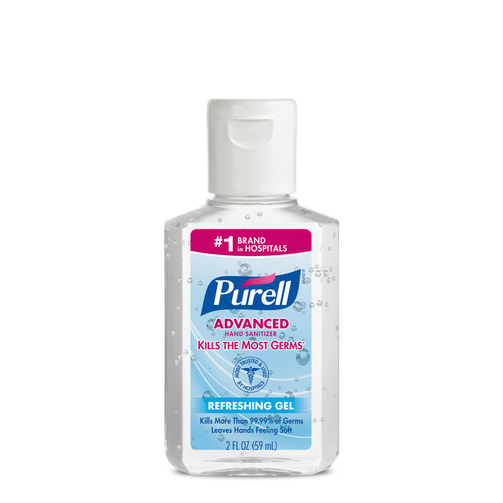 GOJO 2 Ounce Bottle Clear PURELL Fragrance-Free Hand Sanitizer