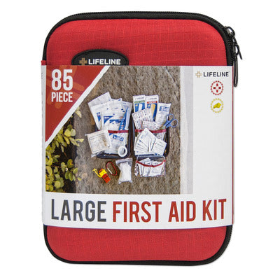 Lifeline Large Hard-Shell Foam First Aid Kit - 85 Piece-eSafety Supplies, Inc