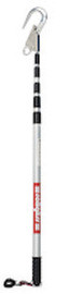 DBI-SALA 4' - 16' Rollgliss Adjustable Aluminum Rescue Pole With Over Sized Aluminum Connection Hook With 2 1/4" Gate Opening And Carrying Bag-eSafety Supplies, Inc