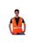 Liberty - Class 2 - Surveyors Vest (Mesh Back Solid Front - Two Tone Stripes)-eSafety Supplies, Inc