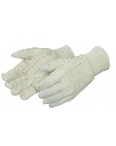 Cotton/polyester corduroy double palm canvas Gloves - Dozen-eSafety Supplies, Inc
