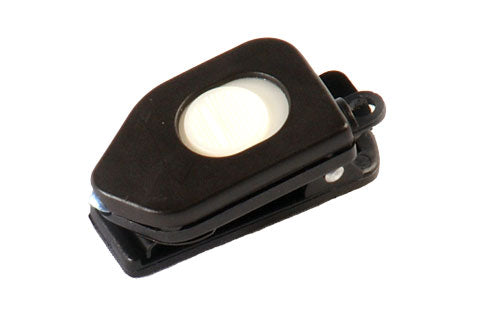 [Discontinued] White LED Flashlight Microclip-eSafety Supplies, Inc