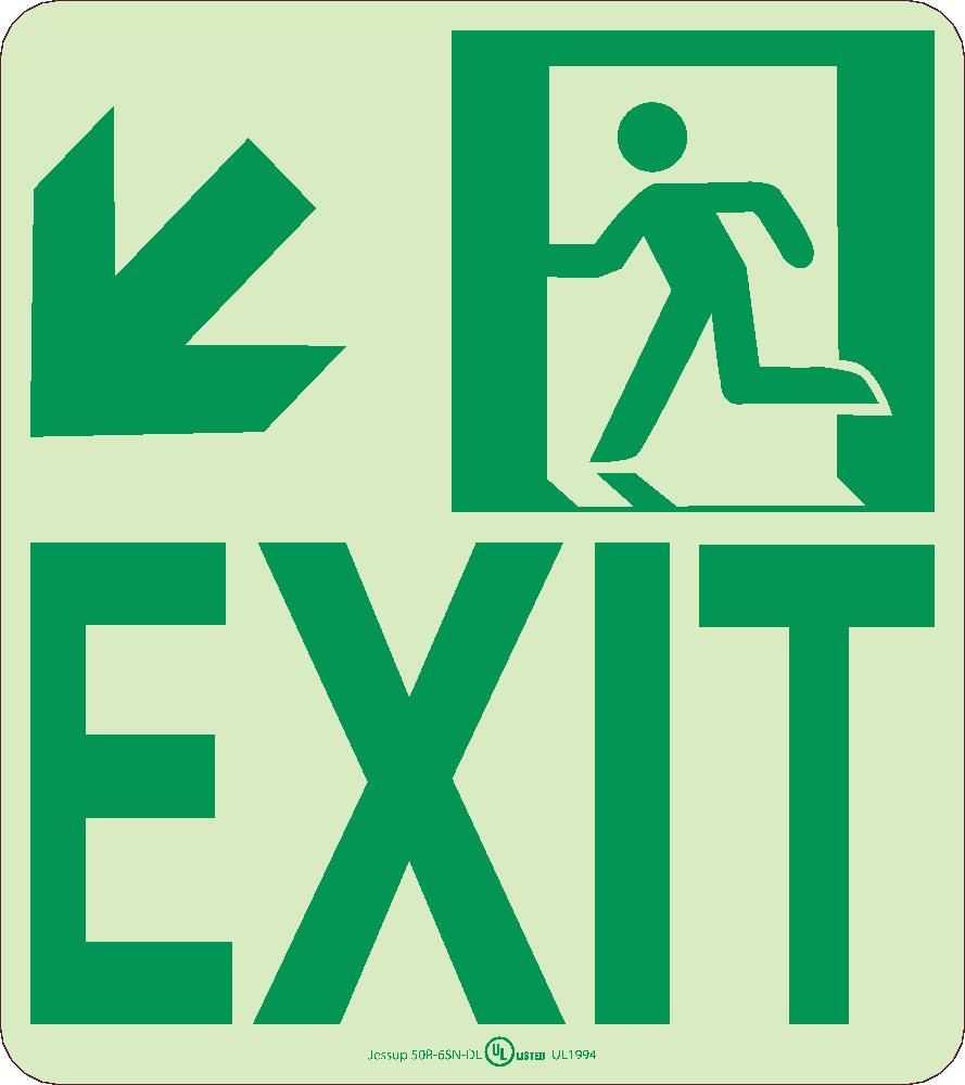 Exit Sign-eSafety Supplies, Inc