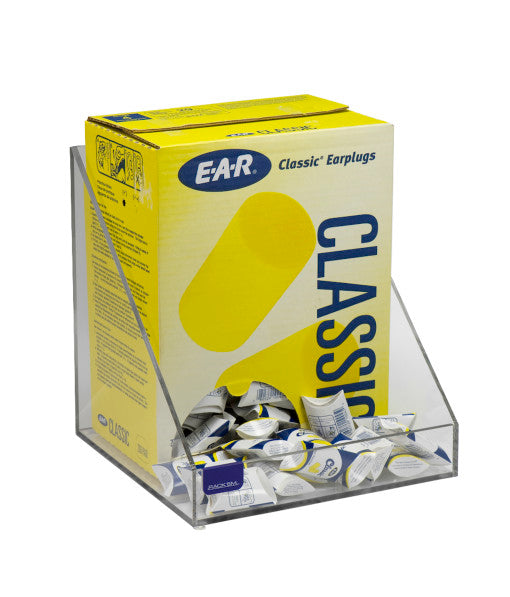 Rack'Em Racks-200 Pair Foam Ear Plug Tray Clear Plastic-eSafety Supplies, Inc