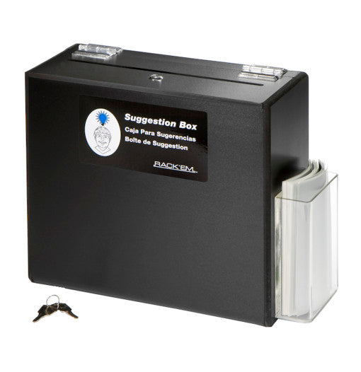 Rack'Em Racks-Suggestion/ Ballot Box-eSafety Supplies, Inc